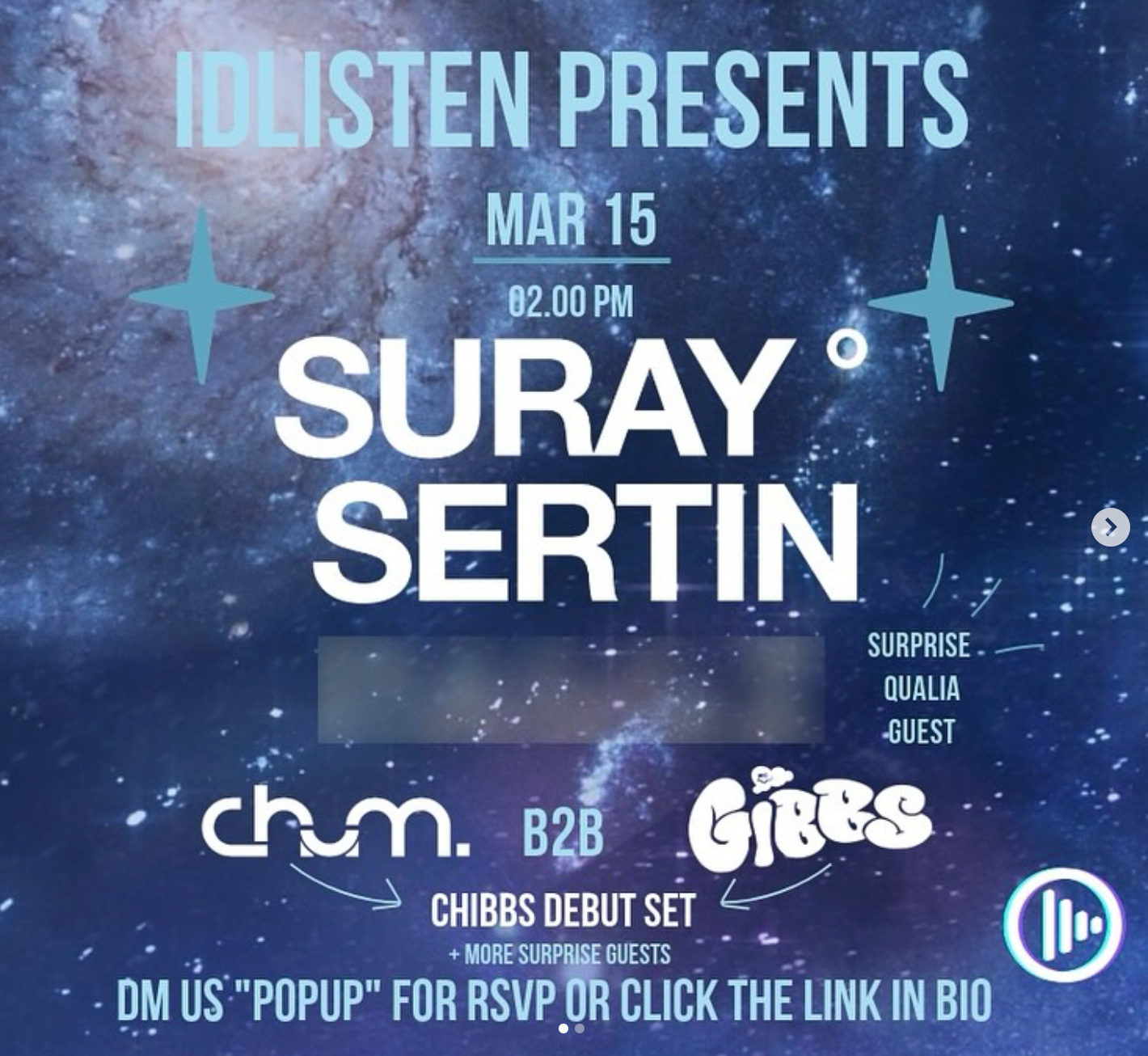 Suray Sertin Event